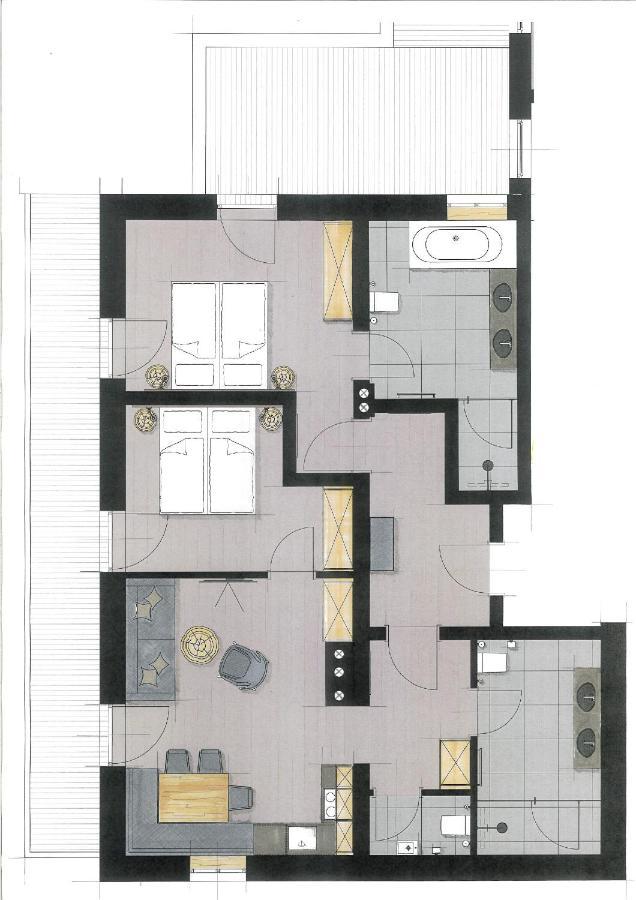 Schmiedhof Gut Apartment กรอสซาร์ล ภายนอก รูปภาพ