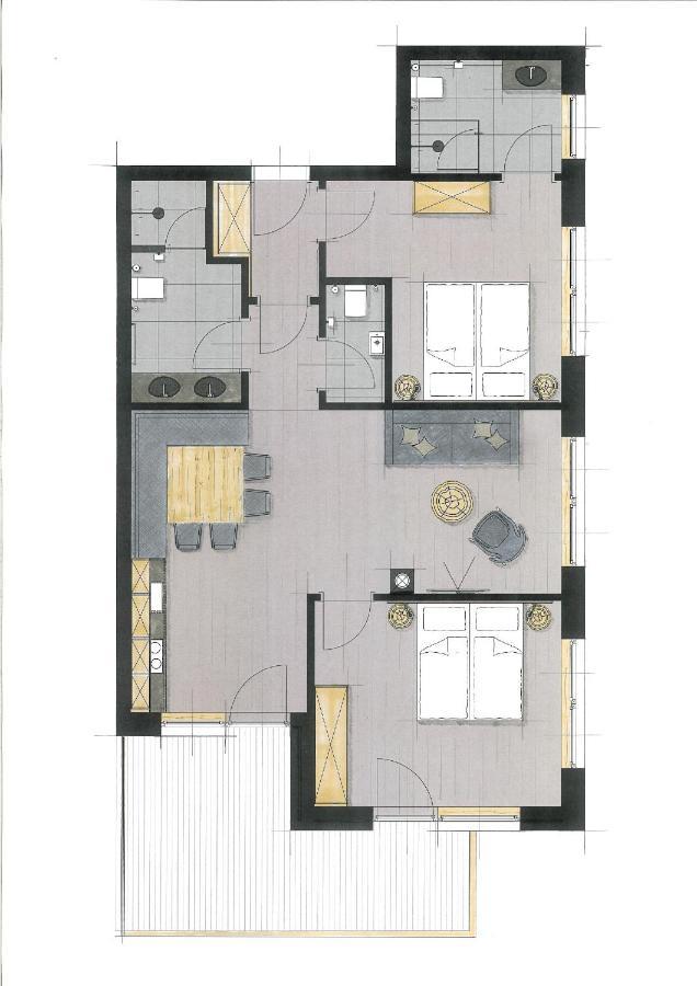Schmiedhof Gut Apartment กรอสซาร์ล ภายนอก รูปภาพ
