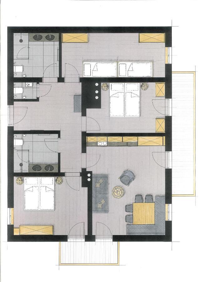 Schmiedhof Gut Apartment กรอสซาร์ล ภายนอก รูปภาพ